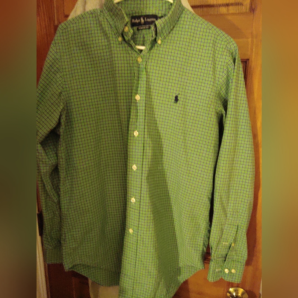 Ralph Lauren long sleeve collar shirt